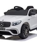 Elektromobilis Mercedes Benz GLC63 S baltas