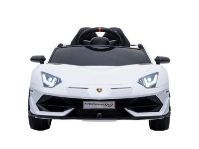 Elektromobilis vaikams Lamborghini Aventador baltas