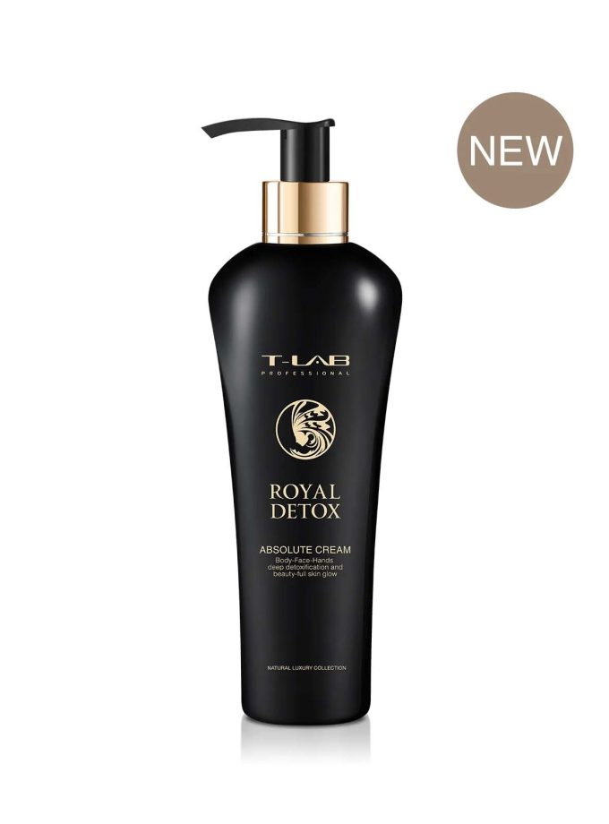 T-LAB Professional Royal Detox Absolute Cream – Prabangus kūno kremas 300ml