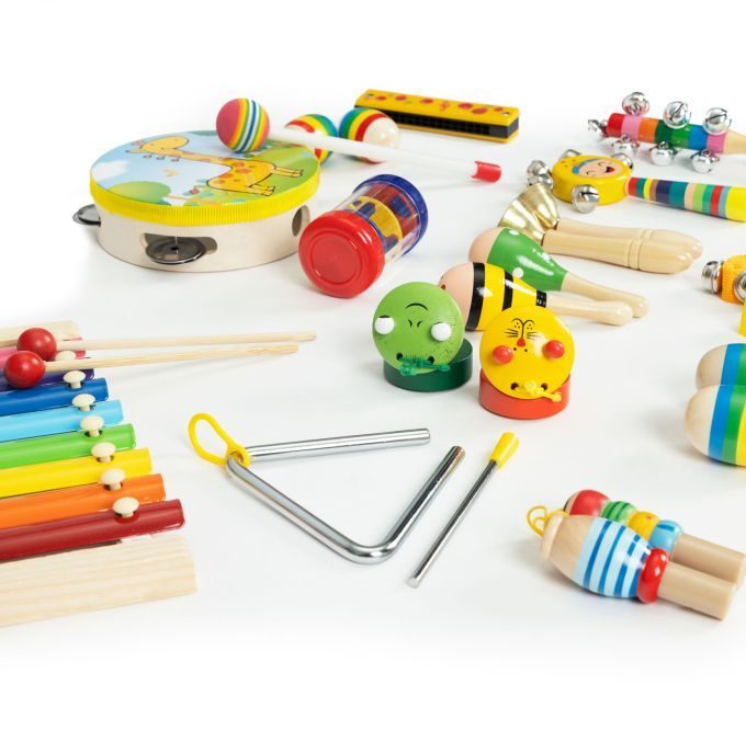 Eco Toys muzikos rinkinys 14 instrumentų