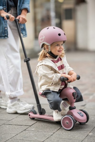 Scoot and Ride Highwaykick 1 paspirtukas 2 in 1 su rankena (įvairių spalvų) - Image 2